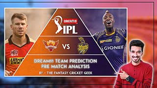 Dream11 IPL: SRH vs KKR Dream11 Team, Dream11 Prediction & Analysis (EP:35) #Dream11 #SRHvKKR