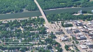 The history of Morris, Illinois