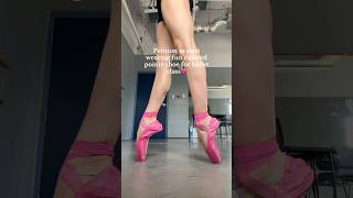 Barbie pink pointe shoes!🩷🎀 #ballet #ballerina #pointeshoes #balletdancer