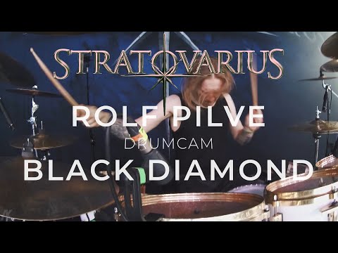 Stratovarius - Black Diamond / Rolf Pilve Drumcam (Nokia, Finland 2022)