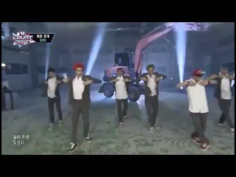 130801 EXO - GROWL COMEBACK STAGE @ M! Countdown