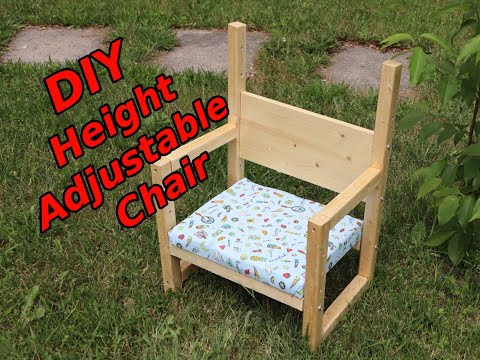 DIY Kid Chair (Height Adjustable) : 9 Steps (with Pictures) - Instructables