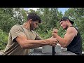 Armwrestling Practice VS Alex