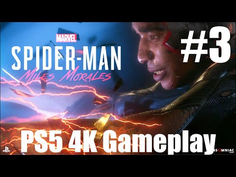 SPIDER-MAN MILES MORALES PS5 Walkthrough Gameplay Part 3 NO COMMENTARY  (Playstation 5)