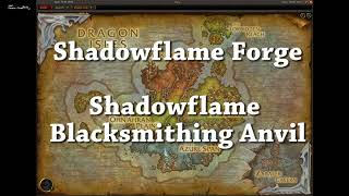 Dragonflight: Shadowflame Forge/Blacksmithing Anvil