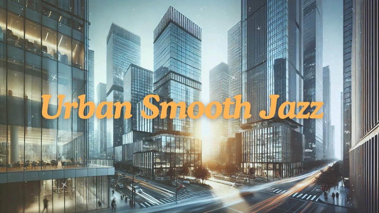 【Smooth Jazz Playlist】Urban Vibes- for work, study, workout, cafe, uplifting, running, and relaxing