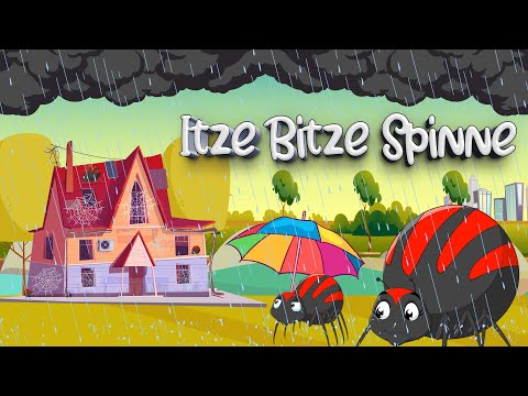 Itze Bitze Spinne (Itsy Bitsy Spider) - Fingerspiel - SING SONG KINDERLIEDER  Videos