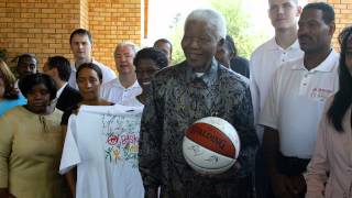 NBA Cares: Stern and Mutombo Inspired by Mandela