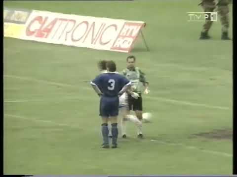 Ruch Chorzów - Stomil Olsztyn 7-0 (3-0) runda wiosenna sezonu 1994/95  11.06.1995