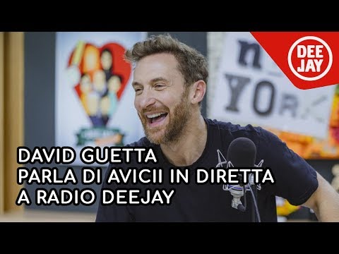David Guetta talks about Avicii on Radio Deejay
