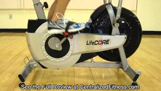 Lifecore LS-XT Air Bike REAL Review