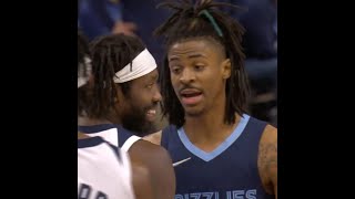 What Were Ja Morant & Patrick Beverley Saying Here? 👀 #Shorts by Bleacher Report