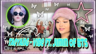 TAEYANG - 'VIBE (feat. Jimin of BTS)' LIVE CLIP // REACTION 😱🔥💚