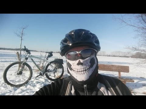 winterliche Biketour mit Steppenwolf