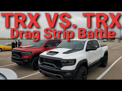 RAM TRX VS. TRX Drag Strip Battle