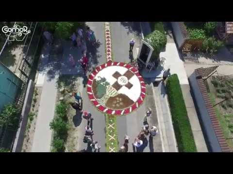 Csömöri úrnapi virágszőnyeg – Ahogy még nem láttad!