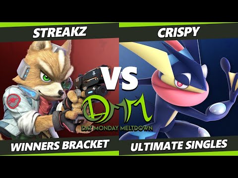 DAT Monday Meltdown 218 - Streakz (Fox) Vs. Crispy (Greninja) SSBU Ultimate Tournament