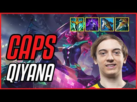 CAPS - QIYANA vs YASUO MID - EUW CHALLENGER - PATCH 11.10