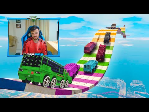 EPIC HEAD-TO-HEAD! INCREDIBLE JUMP ROAD! - GTA V ONLINE