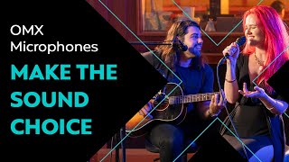 Make the sound choice: Introducing AUDIX OMX Microphones
