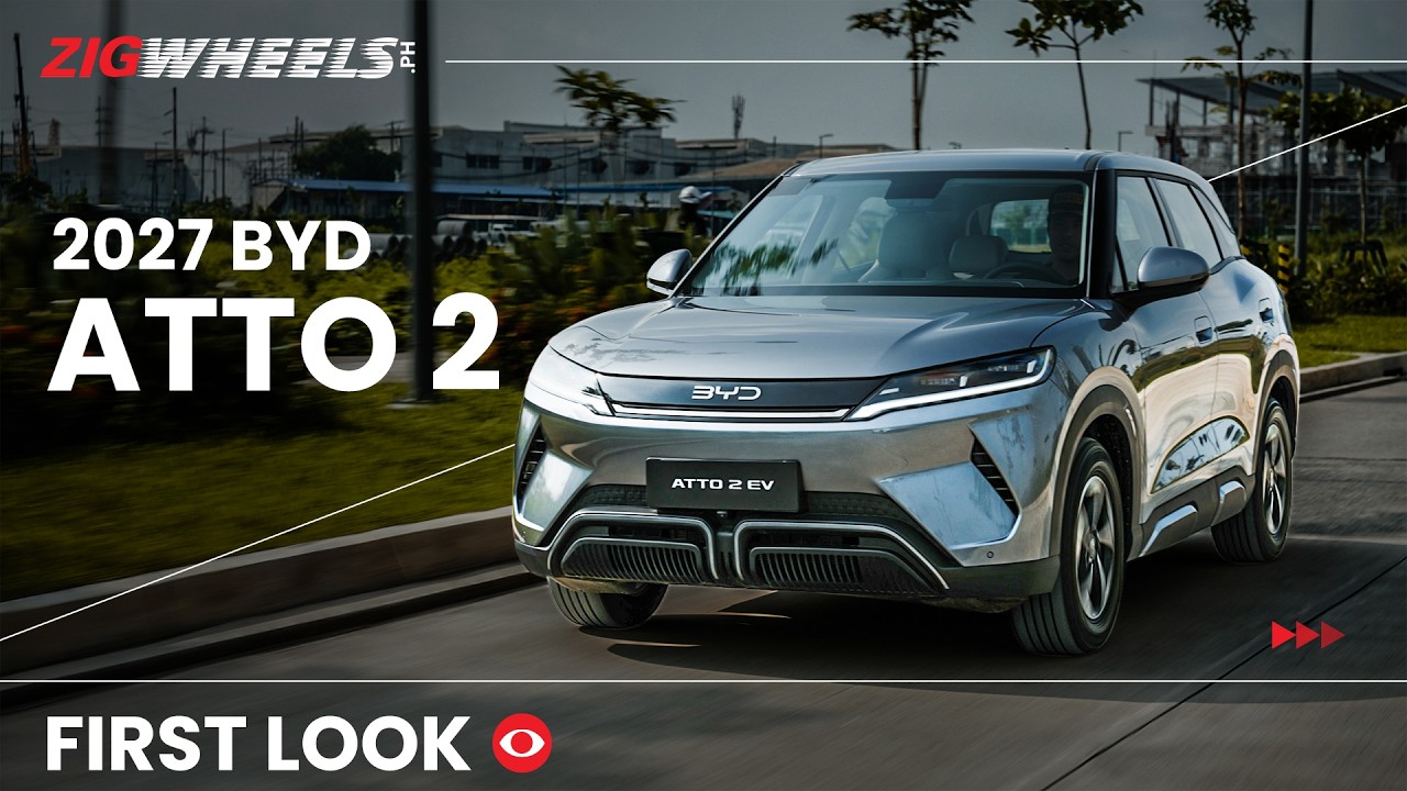 The All-New BYD Atto 2 (EV & DM-i) – Electrified 2 Ways! | First Look | Zigwheels.Ph
