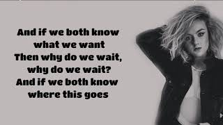 Grace Davies - Hesitate (Lyric Video ) HD