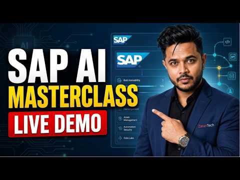 SAP AI Masterclass Live Demo ZaranTech