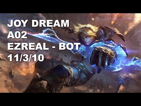 Joy Dream A02 Bot Ezreal vs Cassiopeia - KR Challenger Patch 10.8