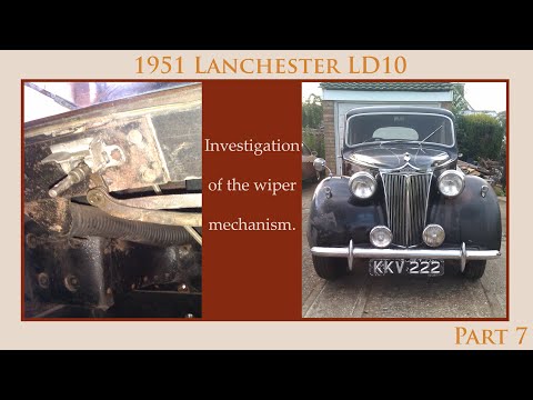 1951 Lanchester LD10 - Wiper investigation