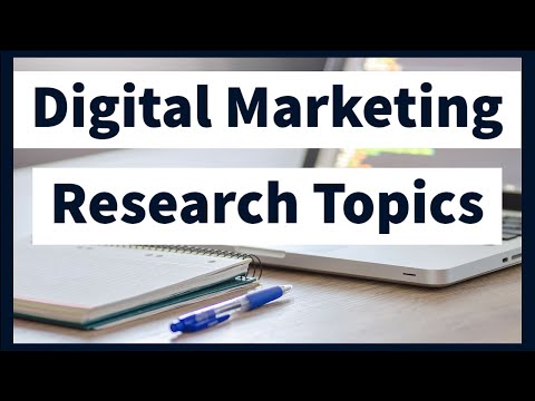Topics on Digital Marketing | Digital Marketing Research Topics | Digital Marketing Topics