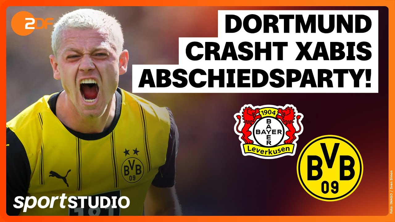 Bayer 04 Leverkusen – Borussia Dortmund | Bundesliga, 33. Spieltag 2024/25 | sportstudio