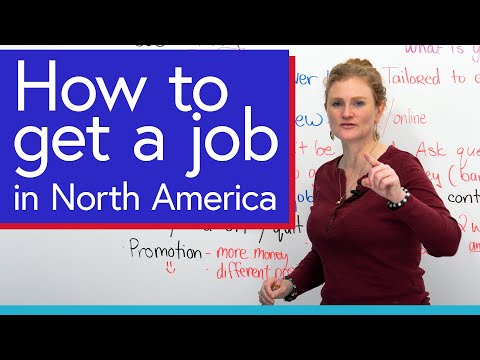 北米で仕事をGETするには (How to GET A JOB in North America)
