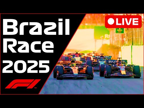 🔴F1 LIVE - Brazil GP RACE - Commentary + Live Timing