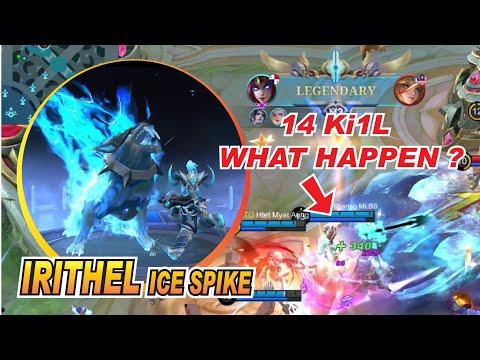 IRITHEL EMBLEM SET ( Assassin ) and BEST BUILD | ICE SPIKE Gameplay | Epic Hellfire Painted Skin