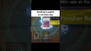 reading in yugioh is not that easy #yugioh