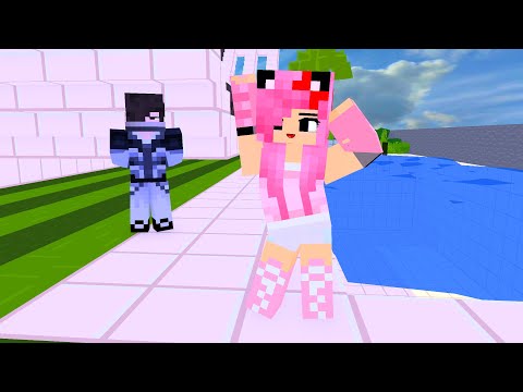 COUPLE GOOMY GOOMY DANCE POOR ZANE ,KC RICH -MINECRAFT ANIMATION #shorts