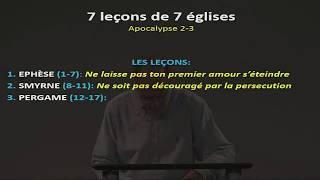 SEPT LEÇONS DE SEPT ÉGLISES - 2/2