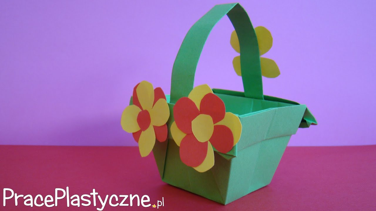 Koszyczek origami