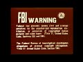 FBI Warning Screen Hanna Barbera Productions 1988