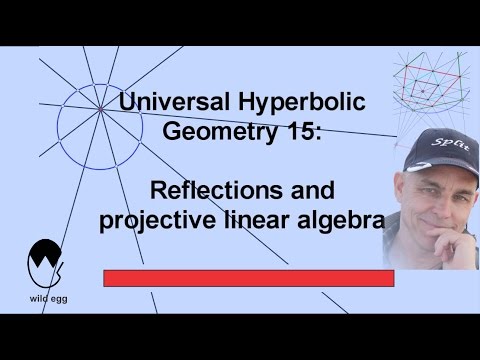 Reflections and projective linear algebra | Universal Hyperbolic Geometry 15 | NJ Wildberger