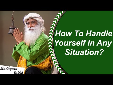 How To Handle Yourself In Any Situation? Sadhguru at University of Toronto - Youth and Truth