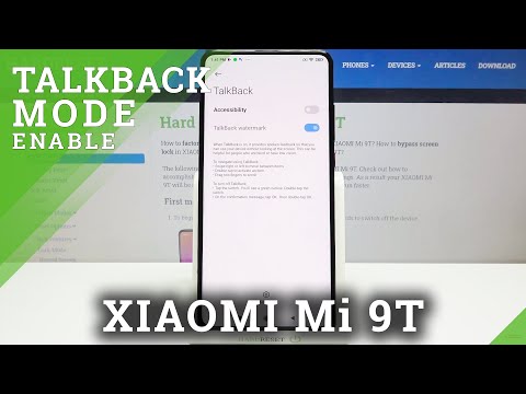 TalkBack Mode in XIAOMI Mi 9T – How to Enable / Disable TalkBack Feature