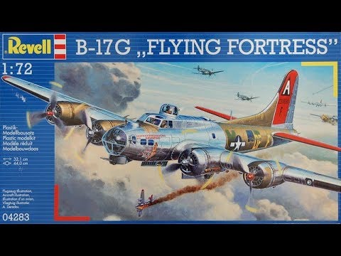 Revell B-17G "FLYING FORTRESS" 1/72 UNBOXING