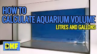 How to measure your aquarium.