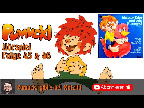 Pumuckl Hörspiel Folge 45 & 46 - Pumuckl und die Gummi-Ente & Der Blutfleck auf dem Stuhl (1975)