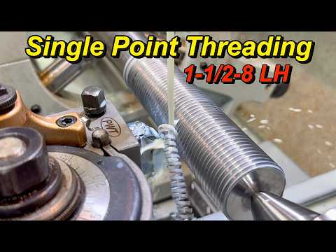 Single Point Threading Pump Shaft for 1-1/2-8 Left Hand