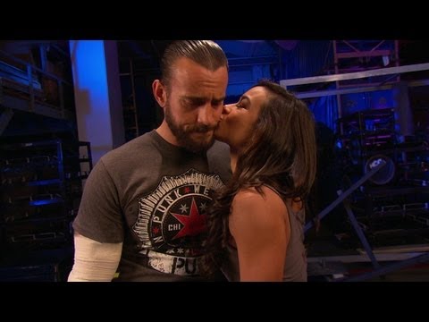 AJ Lee Sends Message To CM Punk