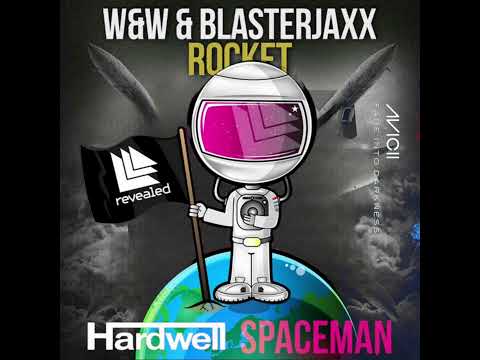 Rocket vs. Spaceman vs. Fade Into Darkness (M4KLY Bigroom Techno Mashup)