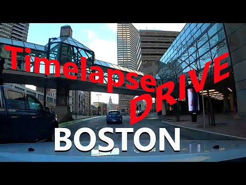 Time Lapse Drive: Framingham to Boston