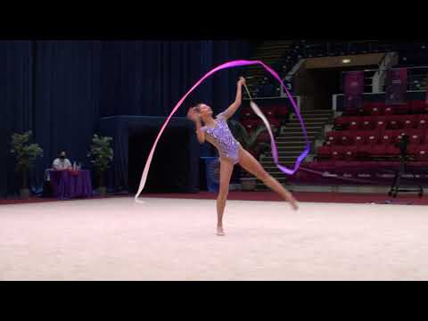 Ella Crijanovschii MDA RG Federation Moldova Ribbon Irina Deleanu Cup 23 May 2021